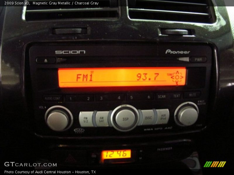Magnetic Gray Metallic / Charcoal Gray 2009 Scion xD