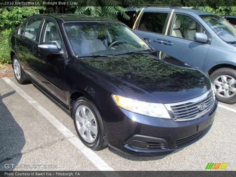 Midnight Blue / Gray 2010 Kia Optima LX