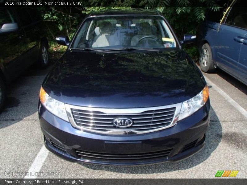 Midnight Blue / Gray 2010 Kia Optima LX