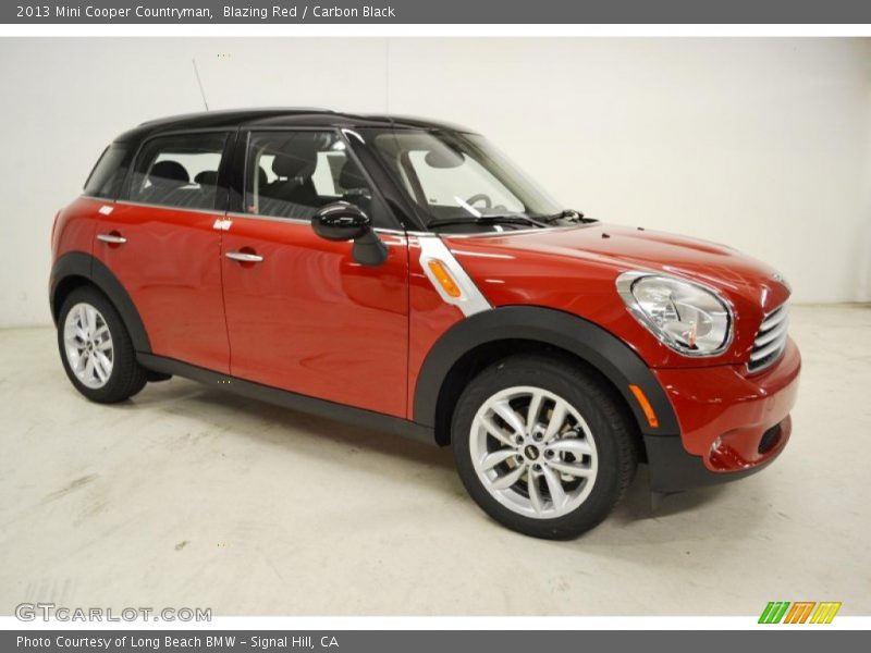 Blazing Red / Carbon Black 2013 Mini Cooper Countryman