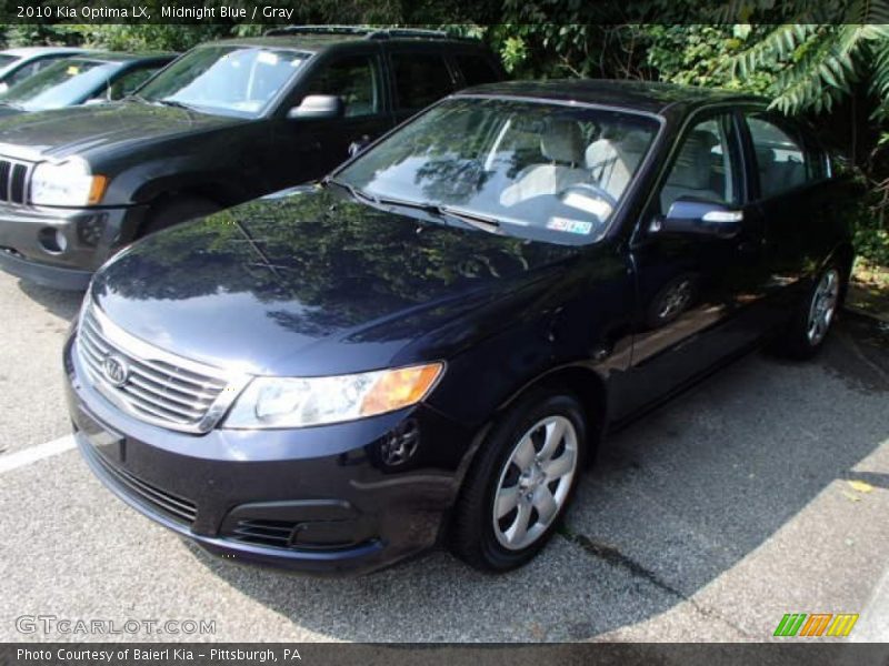 Midnight Blue / Gray 2010 Kia Optima LX