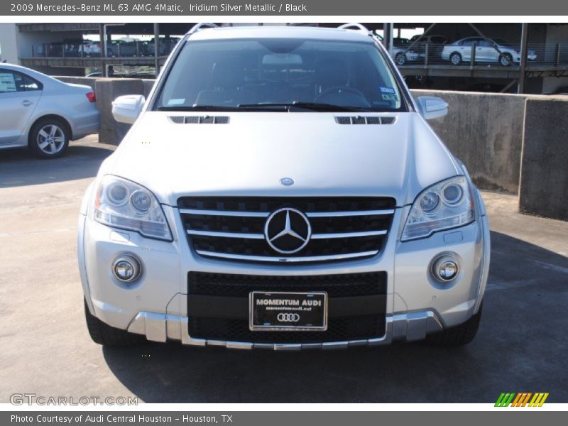 Iridium Silver Metallic / Black 2009 Mercedes-Benz ML 63 AMG 4Matic