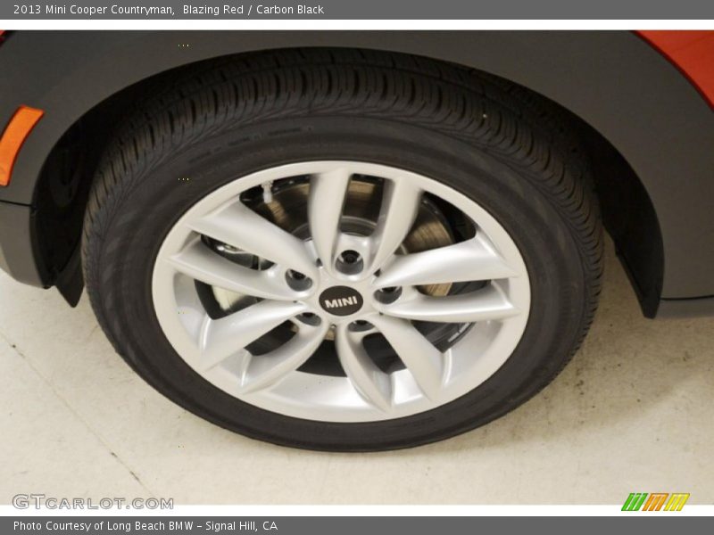Blazing Red / Carbon Black 2013 Mini Cooper Countryman