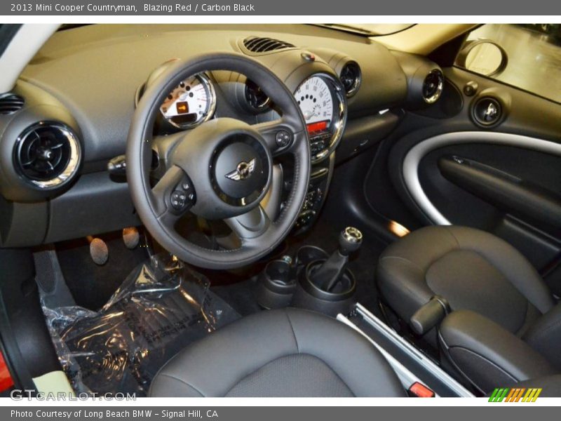 Blazing Red / Carbon Black 2013 Mini Cooper Countryman