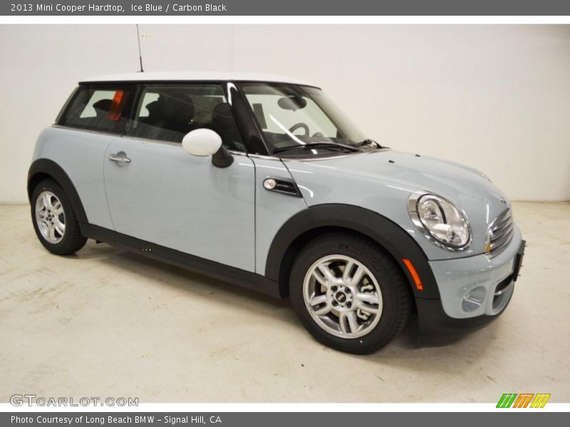 Ice Blue / Carbon Black 2013 Mini Cooper Hardtop