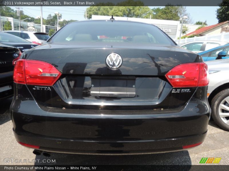 Black / Titan Black 2011 Volkswagen Jetta SEL Sedan