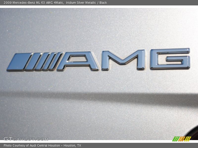 Iridium Silver Metallic / Black 2009 Mercedes-Benz ML 63 AMG 4Matic