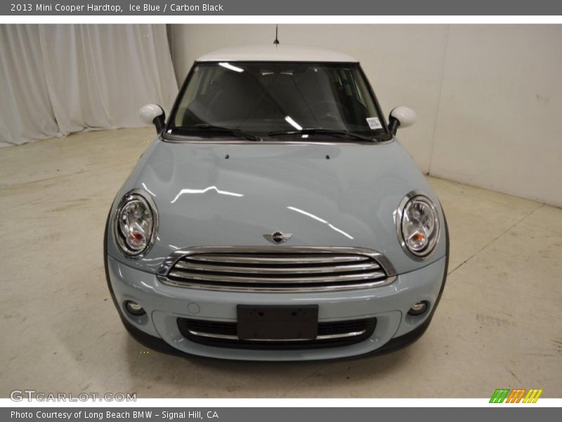 Ice Blue / Carbon Black 2013 Mini Cooper Hardtop