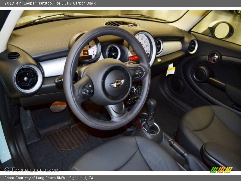 Ice Blue / Carbon Black 2013 Mini Cooper Hardtop