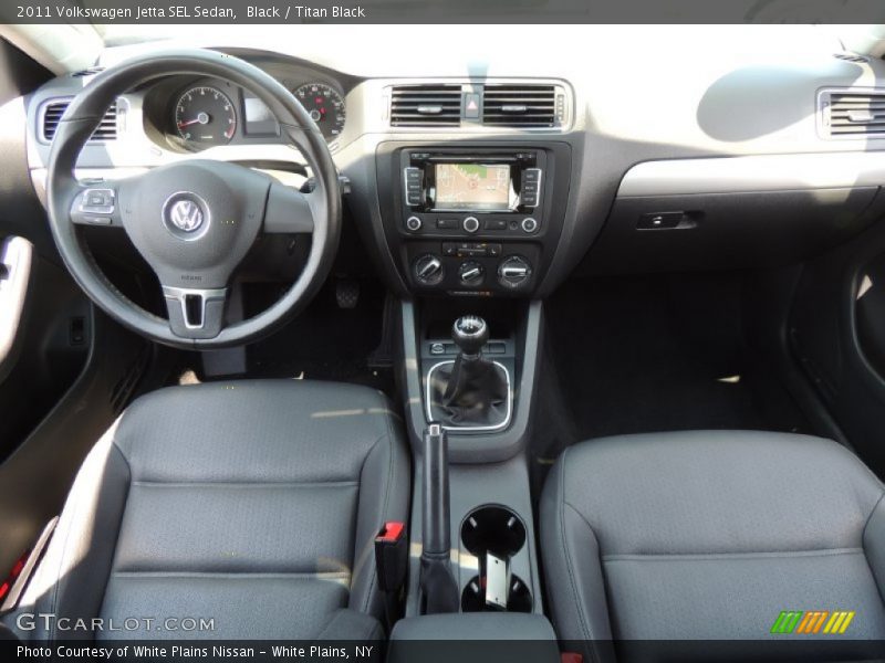 Dashboard of 2011 Jetta SEL Sedan