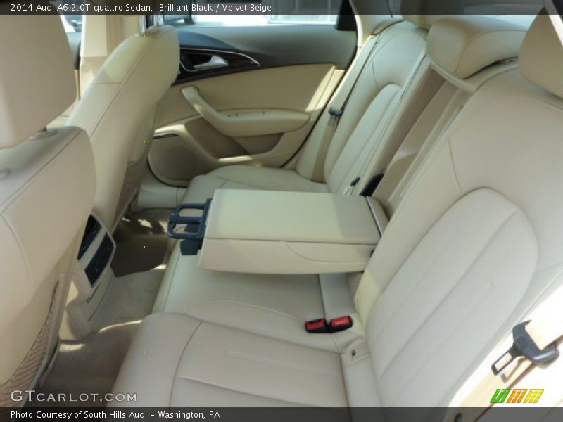 Brilliant Black / Velvet Beige 2014 Audi A6 2.0T quattro Sedan