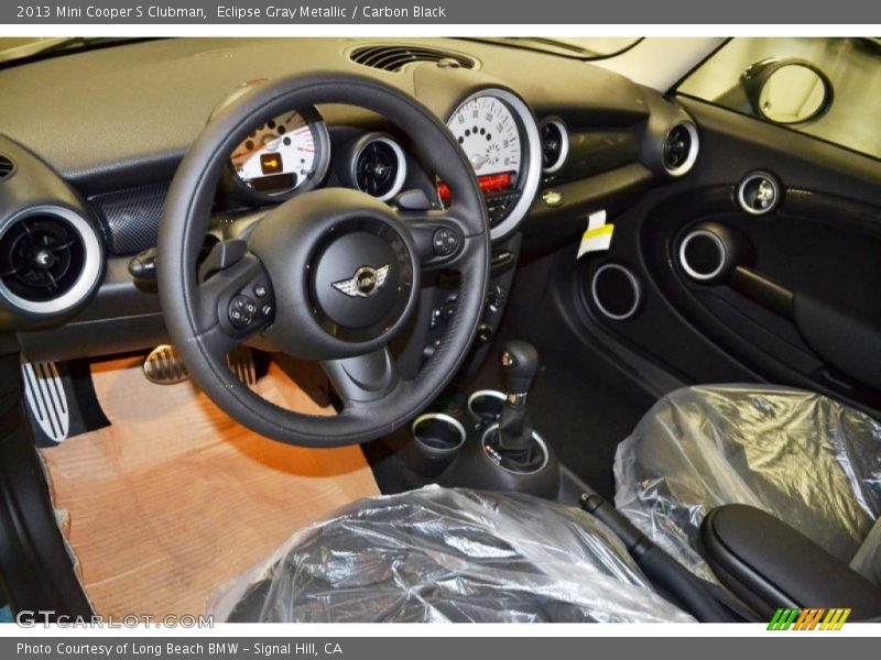 Eclipse Gray Metallic / Carbon Black 2013 Mini Cooper S Clubman