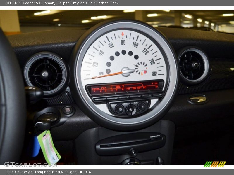 Eclipse Gray Metallic / Carbon Black 2013 Mini Cooper S Clubman