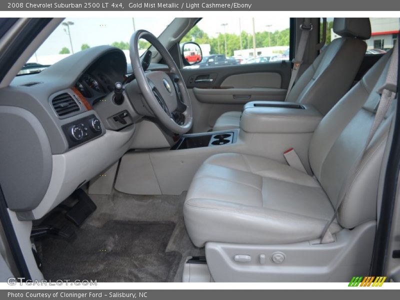 Front Seat of 2008 Suburban 2500 LT 4x4