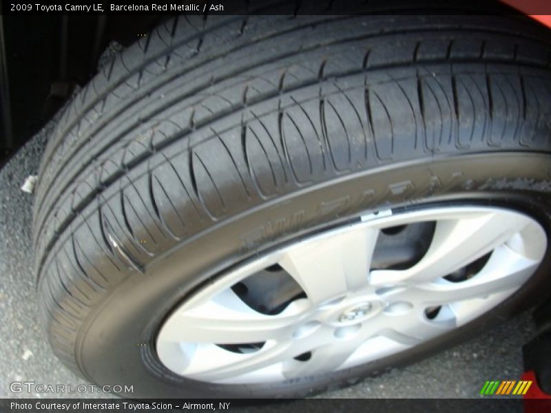 Barcelona Red Metallic / Ash 2009 Toyota Camry LE