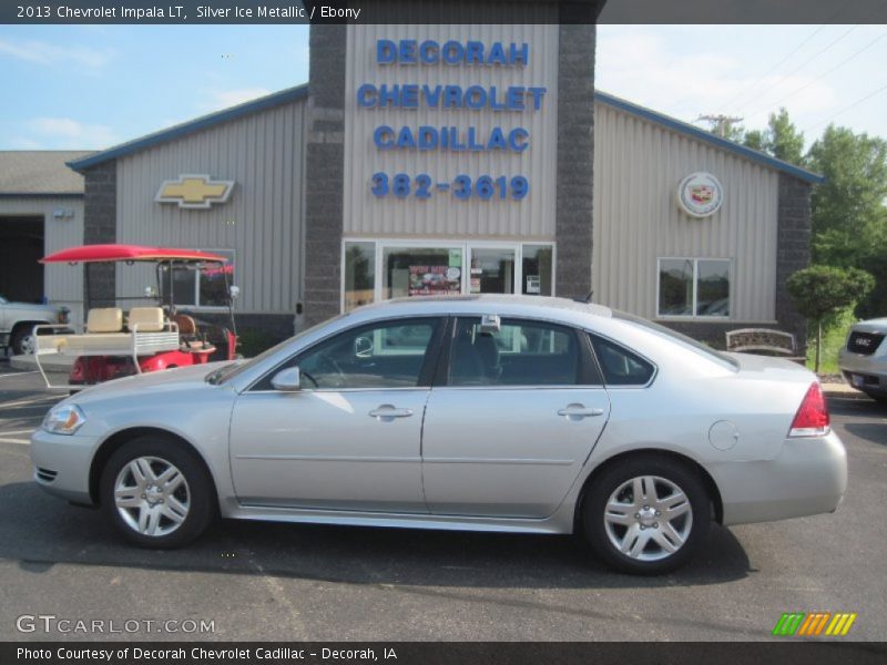 Silver Ice Metallic / Ebony 2013 Chevrolet Impala LT