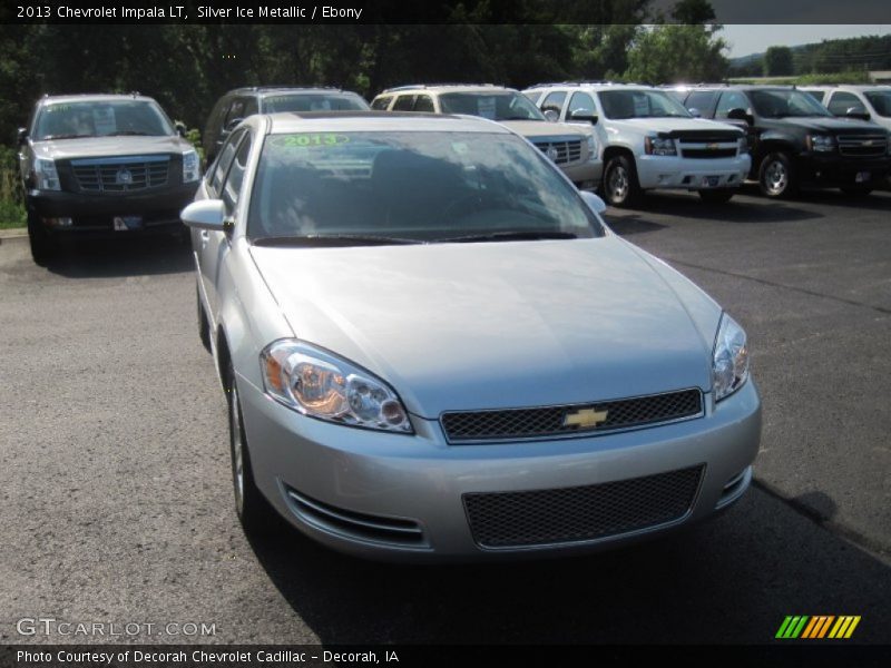 Silver Ice Metallic / Ebony 2013 Chevrolet Impala LT