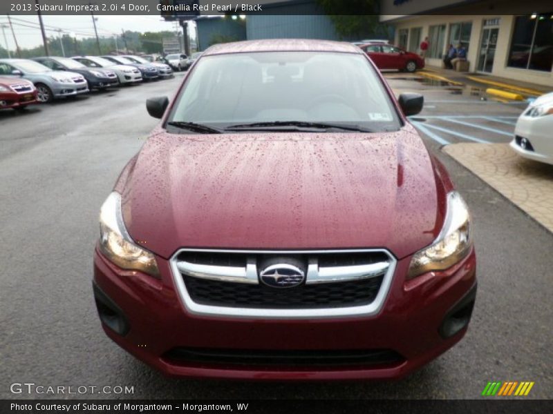 Camellia Red Pearl / Black 2013 Subaru Impreza 2.0i 4 Door