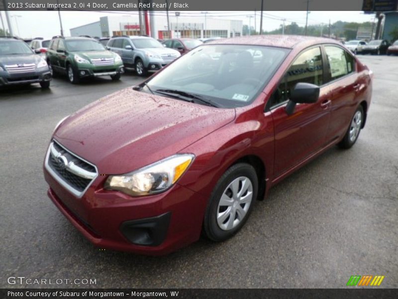 Camellia Red Pearl / Black 2013 Subaru Impreza 2.0i 4 Door