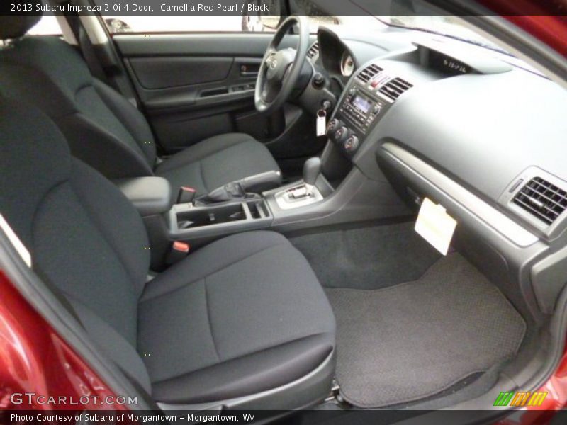 Camellia Red Pearl / Black 2013 Subaru Impreza 2.0i 4 Door