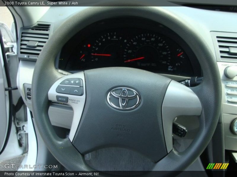 Super White / Ash 2008 Toyota Camry LE