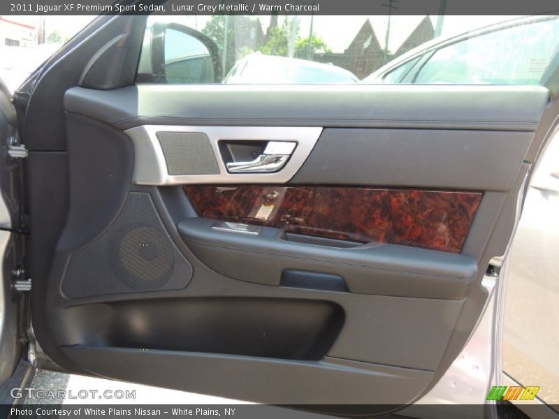 Lunar Grey Metallic / Warm Charcoal 2011 Jaguar XF Premium Sport Sedan
