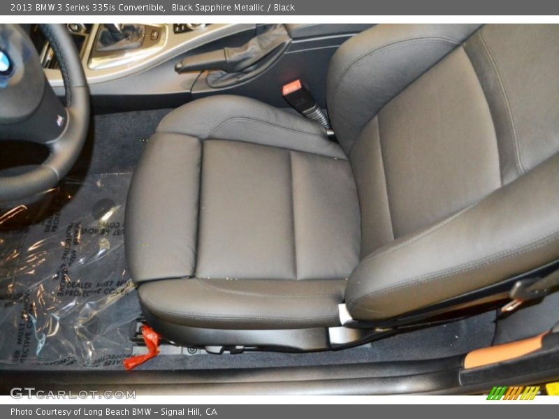 Black Sapphire Metallic / Black 2013 BMW 3 Series 335is Convertible