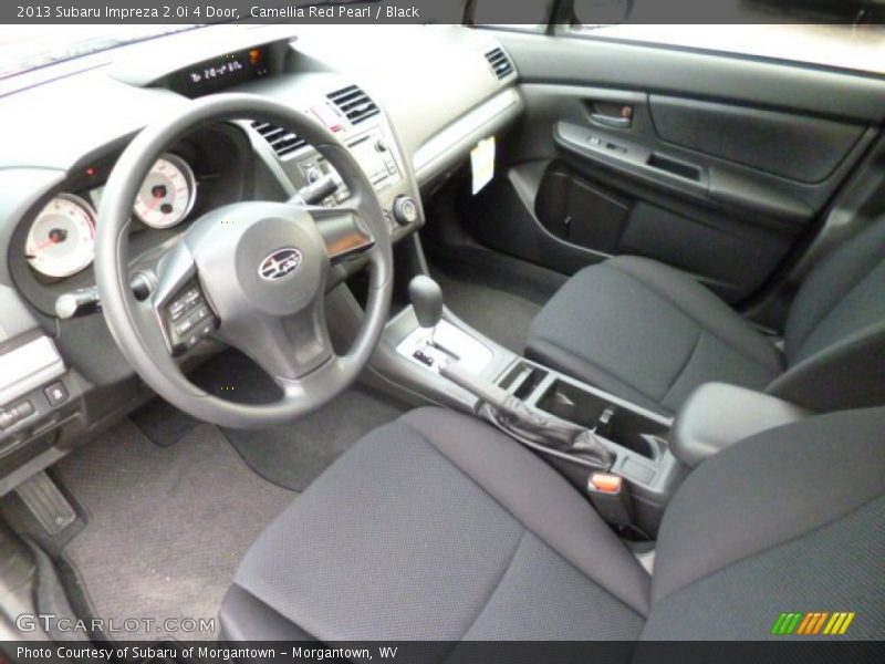 Camellia Red Pearl / Black 2013 Subaru Impreza 2.0i 4 Door
