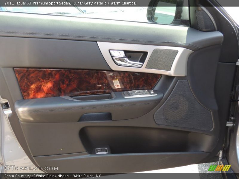 Lunar Grey Metallic / Warm Charcoal 2011 Jaguar XF Premium Sport Sedan