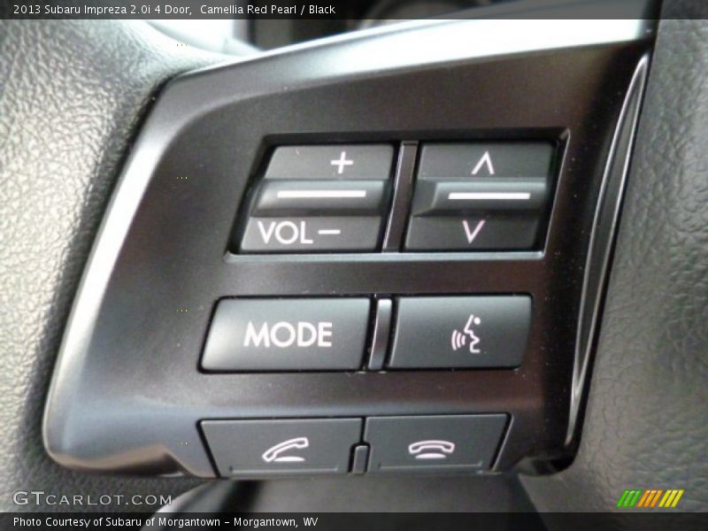 Camellia Red Pearl / Black 2013 Subaru Impreza 2.0i 4 Door