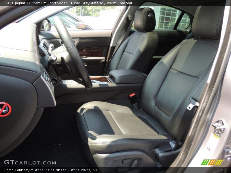 Lunar Grey Metallic / Warm Charcoal 2011 Jaguar XF Premium Sport Sedan