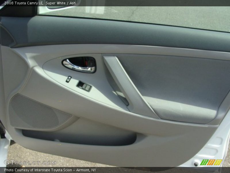Super White / Ash 2008 Toyota Camry LE