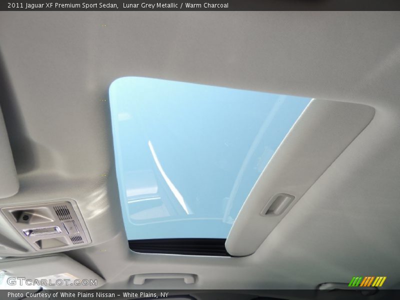 Lunar Grey Metallic / Warm Charcoal 2011 Jaguar XF Premium Sport Sedan