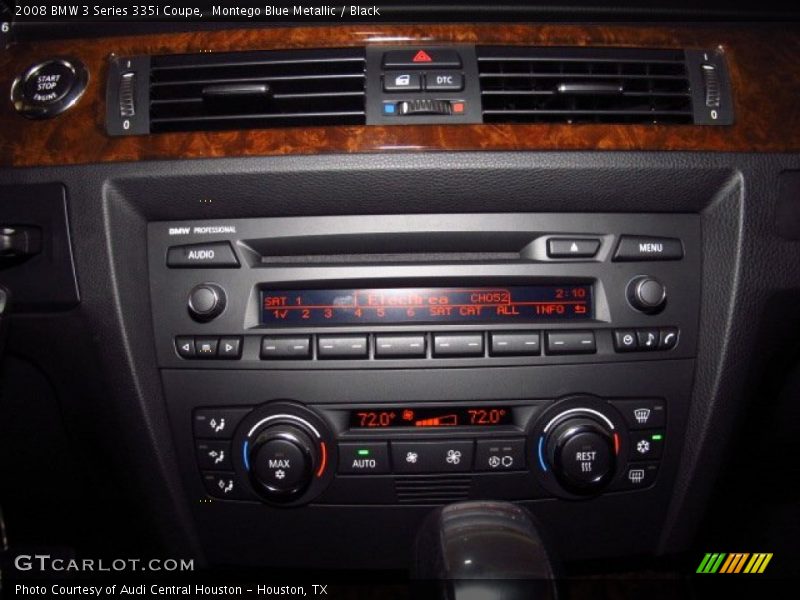 Montego Blue Metallic / Black 2008 BMW 3 Series 335i Coupe