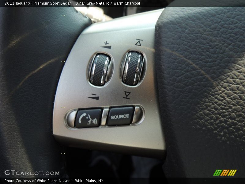 Lunar Grey Metallic / Warm Charcoal 2011 Jaguar XF Premium Sport Sedan