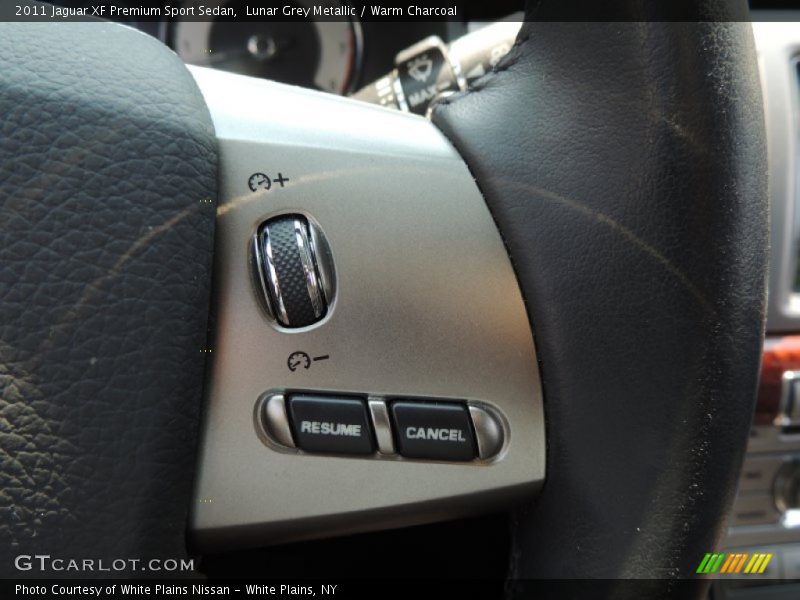 Lunar Grey Metallic / Warm Charcoal 2011 Jaguar XF Premium Sport Sedan