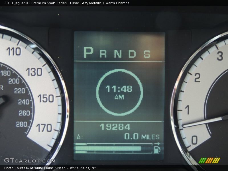 Lunar Grey Metallic / Warm Charcoal 2011 Jaguar XF Premium Sport Sedan