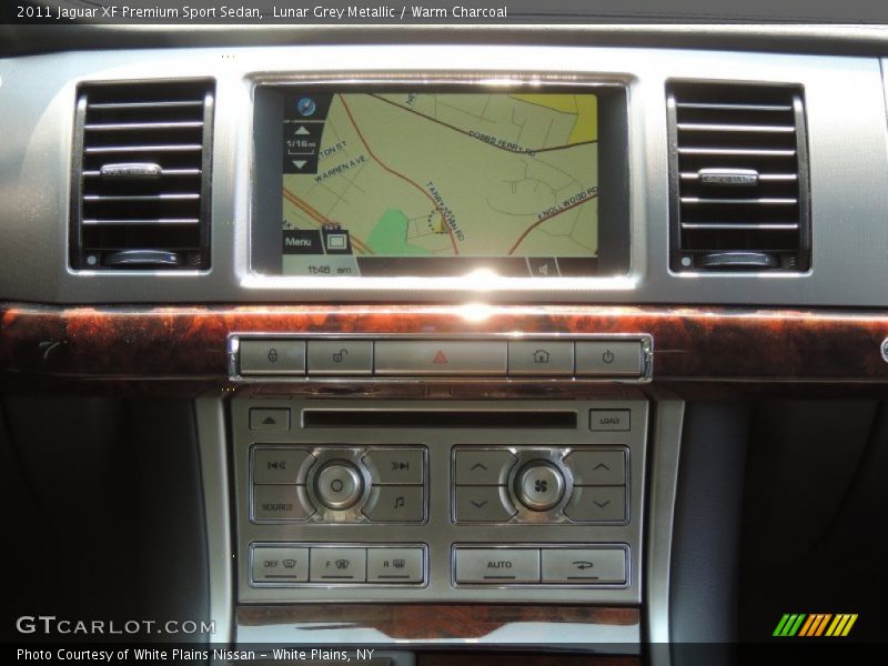 Lunar Grey Metallic / Warm Charcoal 2011 Jaguar XF Premium Sport Sedan