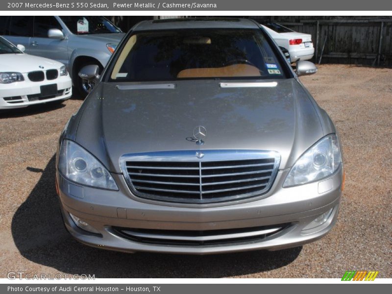 Pewter Metallic / Cashmere/Savanna 2007 Mercedes-Benz S 550 Sedan