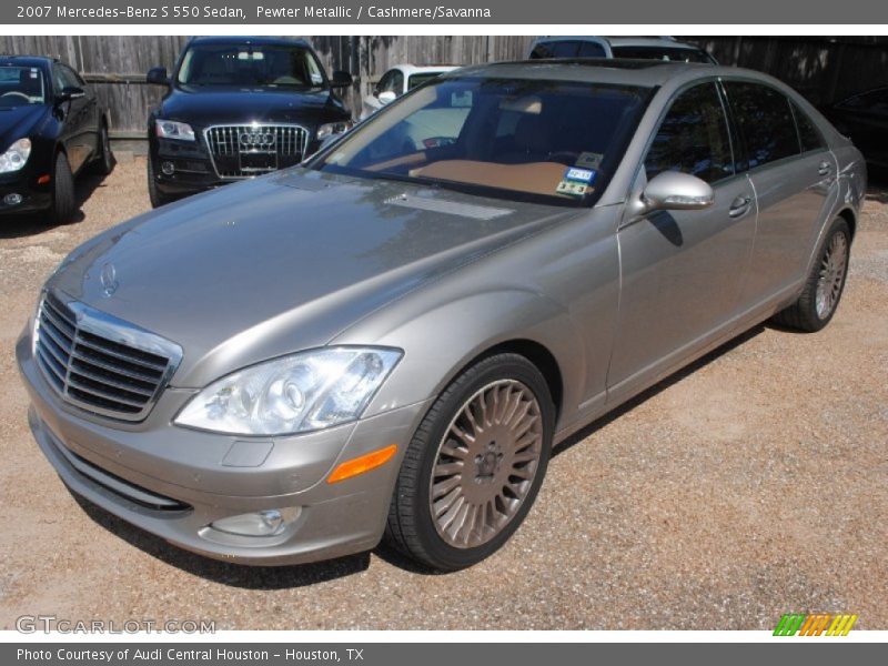 Pewter Metallic / Cashmere/Savanna 2007 Mercedes-Benz S 550 Sedan