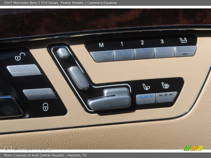Pewter Metallic / Cashmere/Savanna 2007 Mercedes-Benz S 550 Sedan