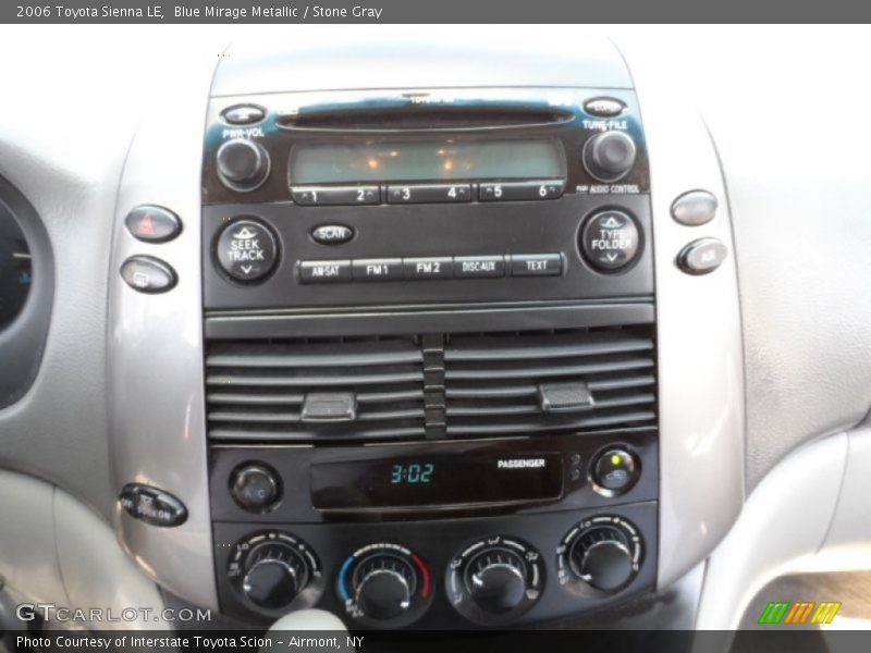 Blue Mirage Metallic / Stone Gray 2006 Toyota Sienna LE