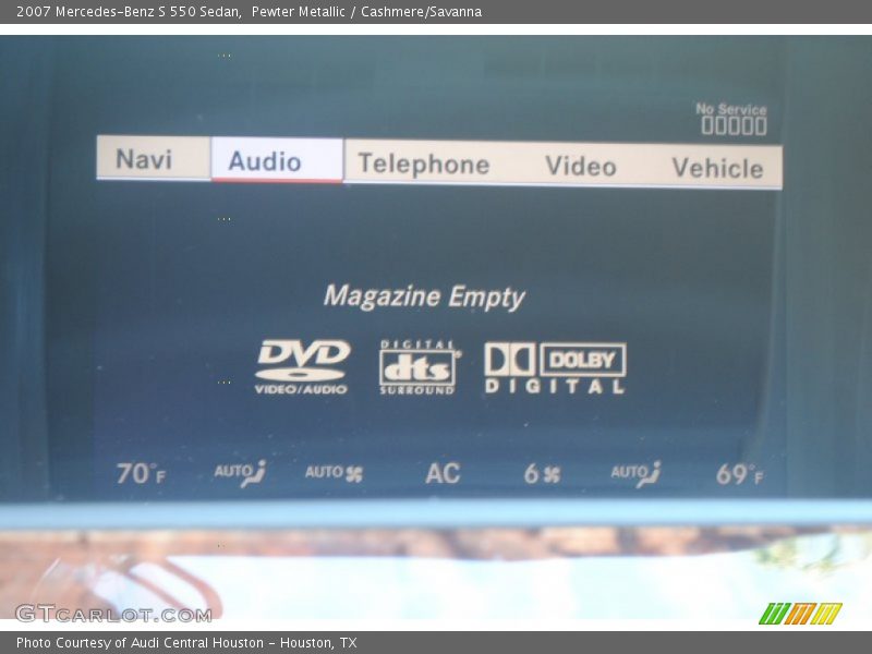 Pewter Metallic / Cashmere/Savanna 2007 Mercedes-Benz S 550 Sedan