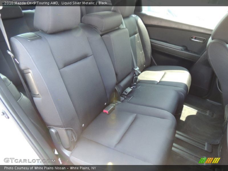 Liquid Silver Metallic / Black 2010 Mazda CX-9 Touring AWD