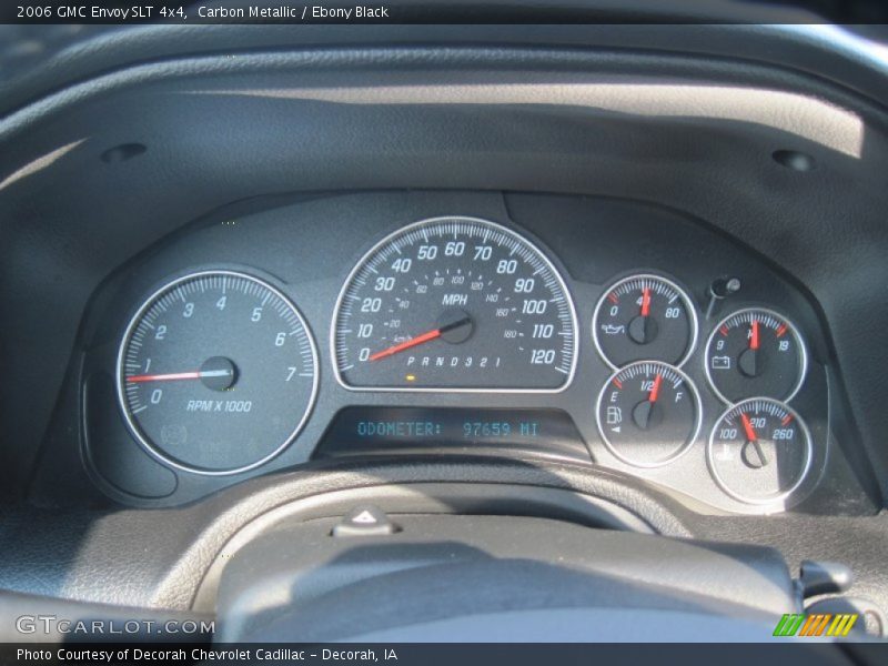 Carbon Metallic / Ebony Black 2006 GMC Envoy SLT 4x4
