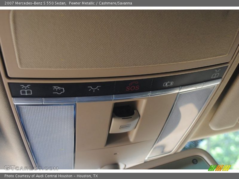 Pewter Metallic / Cashmere/Savanna 2007 Mercedes-Benz S 550 Sedan