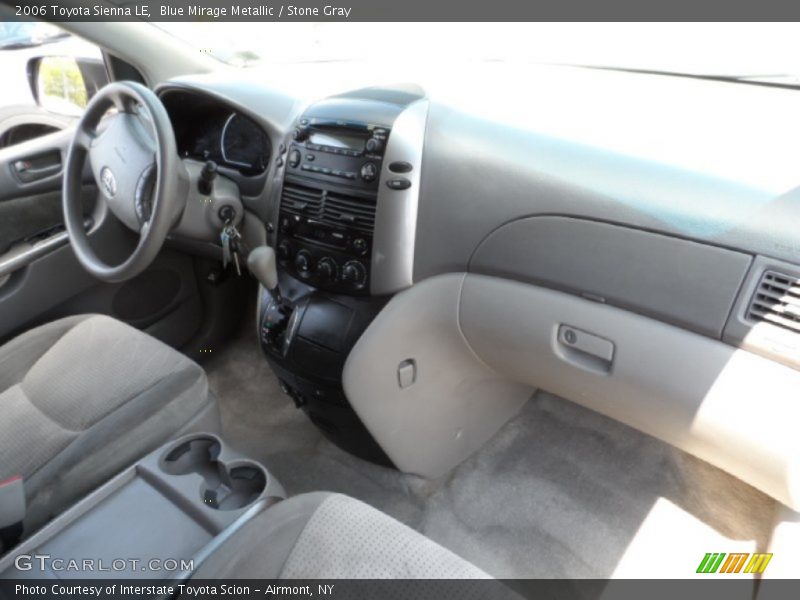 Blue Mirage Metallic / Stone Gray 2006 Toyota Sienna LE