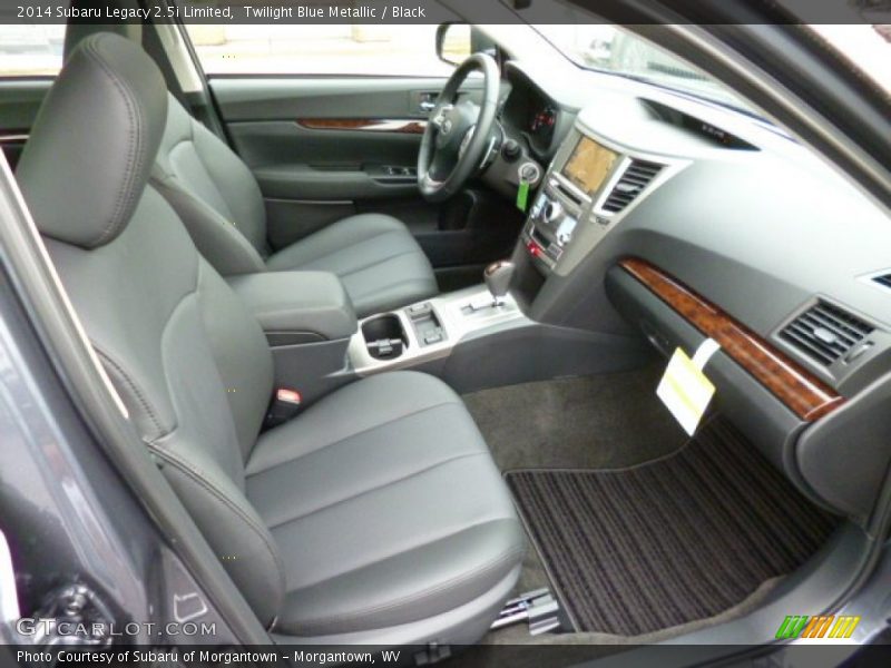 Twilight Blue Metallic / Black 2014 Subaru Legacy 2.5i Limited