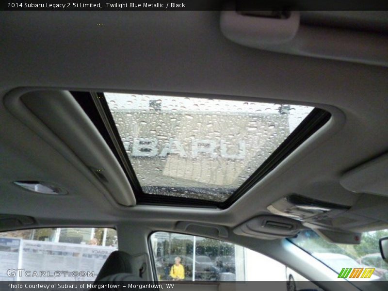 Twilight Blue Metallic / Black 2014 Subaru Legacy 2.5i Limited