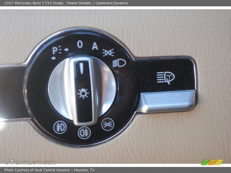 Pewter Metallic / Cashmere/Savanna 2007 Mercedes-Benz S 550 Sedan